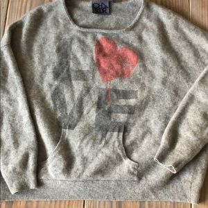 Chaser brand cashmere sweater